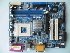 Placa de baza Asrock K7S41GX DDR1 AGP Video onboard socket 462 socket A foto