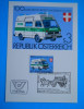 AUSTRIA 1981 &ndash; AMBULANTA, ILUSTRATA MAXIMA, FD62, Transporturi