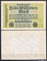 !!! GERMANIA - 10.000.000 MARCI 1923 - P 106a - UNC // ROSENBERG 105a foto
