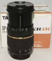 Tamron 28-75mm 2.8 MACRO pentru Nikon AF-S foto