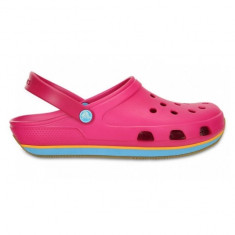 Papuci pentru dame Crocs Retro Clog Candy Pink (CRC-7005-6GF) foto