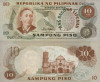 !!! FILIPINE - 10 PISO 1970 - P 154 - UNC