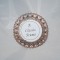 Marturii Nunta/Botez Rama foto vintage metalica model Rotund inima rame marturie