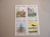 Italia 1985 fauna flori MI 1926-1929 bloc MNH w03