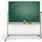 Tabla scolara verde 200x100 cm mobila, magnetica , noua, cu mic defect