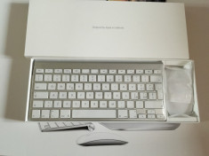 Apple Wireless Keyboard - Magic Mouse - Tastatura si mouse - NOI foto