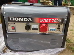 Generator electric Honda ECMT 7000 si Motopompa WT40X foto