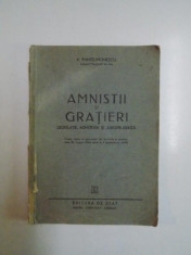 AMNISTII SI GRATIERI. LEGISLATIE, ADNOTARI SI JURISPRUDENTA de V. PANTELIMONESCU 1948 foto