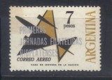 ARGENTINA 1965, Aviatie, serie neuzata, MNH, Transporturi, Nestampilat