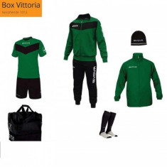 Set Givova Box VITTORIA 6 piese Negru/Verde foto