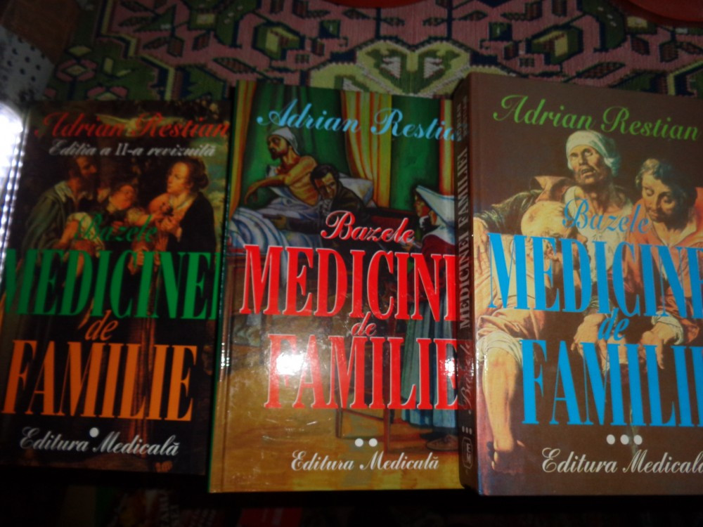 Bazele medicinei de familie 3 vol- Adrian Restian | arhiva Okazii.ro