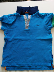 Tricou polo pentru baieti, 4-5 ani, model sport, colorat foto