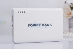 12000mAh incarcator portabil/baterie externa dual USB foto