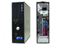 Calculator Dell 780SFF, core 2 duo E8400 3GHz, 4GB DDR3, 160GB,GMA4500, DVD RW foto