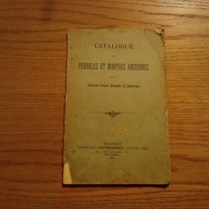 CATALOG DE PENDULES ET MONTRES ANCIENNES * Collection Colonel Al. A. Budisteanu