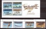 GIBRALTAR 2010, Aviatie, serie neuzata, MNH