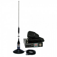 Kit Statie radio CB Albrecht 4200 RO ASQ si Antena TTi CB X14S ALB-PACK1 foto