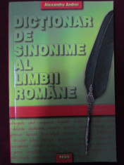 Alexandru Andrei - Dictionar de sinonime al limbii romane - 324871 (1) foto