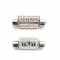 Leduri auto - Bec led C10W 8 SMD 5050 42mm - albastru