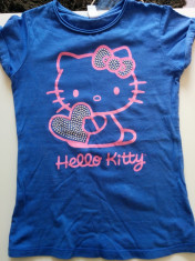 Tricou pentru fetite, Zara Kids, cu Hello Kitty, marimea 10-12 ani foto