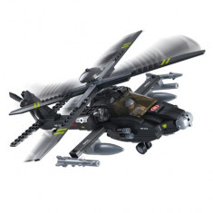 Set Constructie Sluban Apache helicopter foto