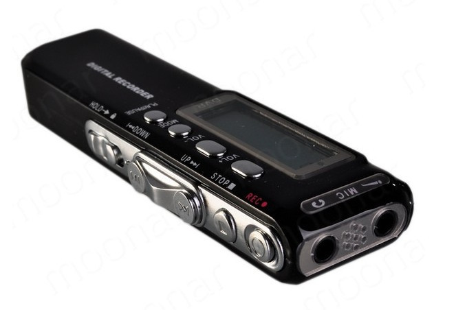 Reportofon digital Profesional 8 GB - 850 Ore - MP3 Player - Activare vocala -