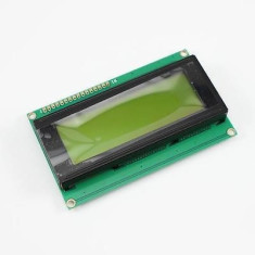 Afisaj LCD 20x4 cu backlight verde Arduino / PIC / AVR / ARM / STM32 foto