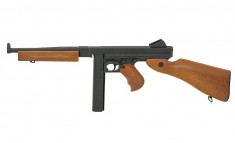 Replica Thompson M1A1 AEG CYMA arma airsoft pusca pistol aer comprimat sniper shotgun foto