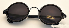 Ochelari de Soare Vintage Rotunzi Retro Chrome Hearts Reflectivi 4Culori foto