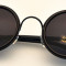 Ochelari de Soare Vintage Rotunzi Retro Chrome Hearts Reflectivi 4Culori