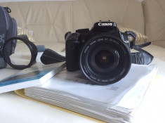 Canon EOS 400D Kit (obiectiv + acumulatori + manual) foto