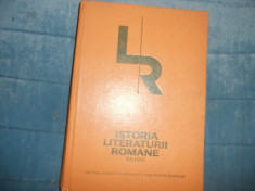 ZOE DUMITRESCU BUSULENGA - ISTORIA LITERATURII ROMANE foto