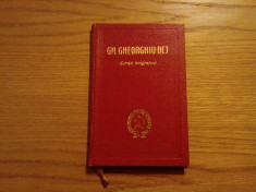 GHEORGHE GHEORGHIU-DEJ * Schita Biografica - 1951, 95 p. foto