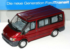 MACHETA FORD TRANSIT MINICHAMPS SCARA 1 : 43 foto