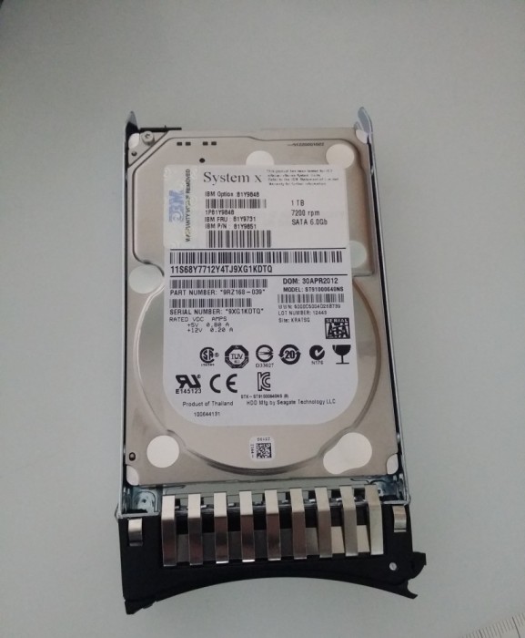 HDD Server SEAGATE Constellation 2 1TB 64MB S-ATA