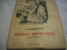 vasili tiorchin-carte despre ostas, a. tvardovschi-1953 foto