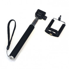 Selfie stick universal aluminiu 98cm, maner antialunecare foto