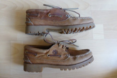 Pantofi / ghete Lumberjack Made in Italy; 100% piele naturala; marime 37 foto