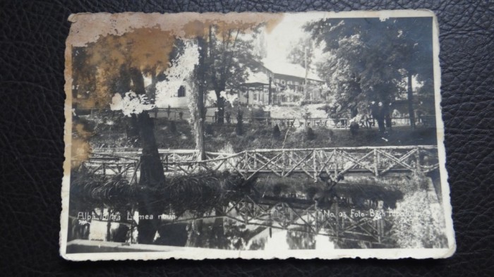 Carte postala - Alba-Iulia deteriorat