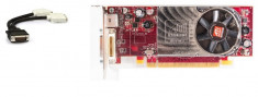 Placa video PCI-E Ati Radeon HD 2400 XT, 256 Mb, DMS-59, TV-out, low profile design + adaptor DMS-59 la 2 x DVI foto