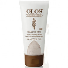 Exfoliant fata cu orez integral 100ml Olos foto