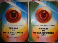 Tratat de oftalmologie 2 vol. an 1989/ 1220pagini-Mircea Olteanu foto