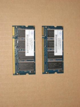 memorie ram laptop 1X 512mb ddr1 ddr pc2700 cl 2.5 333mhz foto