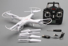 DRONA SYMA X5C Quadcopter 2,4 GHZ, CAMERA Foto Video HD 720P GARANTIE + Card 4GB foto