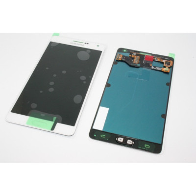 Display Samsung A7 alb touchscreen lcd A700F foto
