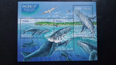 NIUE 1997 BALENE foto