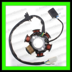 MAGNETOU 6 Bobine ATV 50 70 110 125cc Stator Aprindere 6 Bobine Atv foto