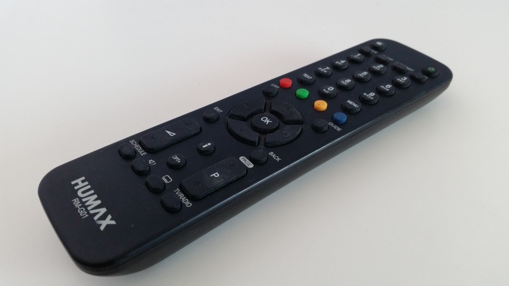 TELECOMANDA DECODOR DIGI HUMAX RCS RDS RM-G01 RMG01 | arhiva Okazii.ro
