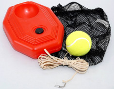 Set de antrenament pentru tenis - minge cu elastic - Noua foto