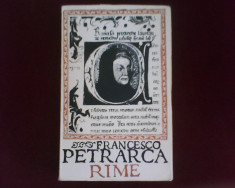 Francesco Petrarca Rime foto